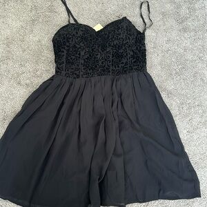 Bog collective black mini dress